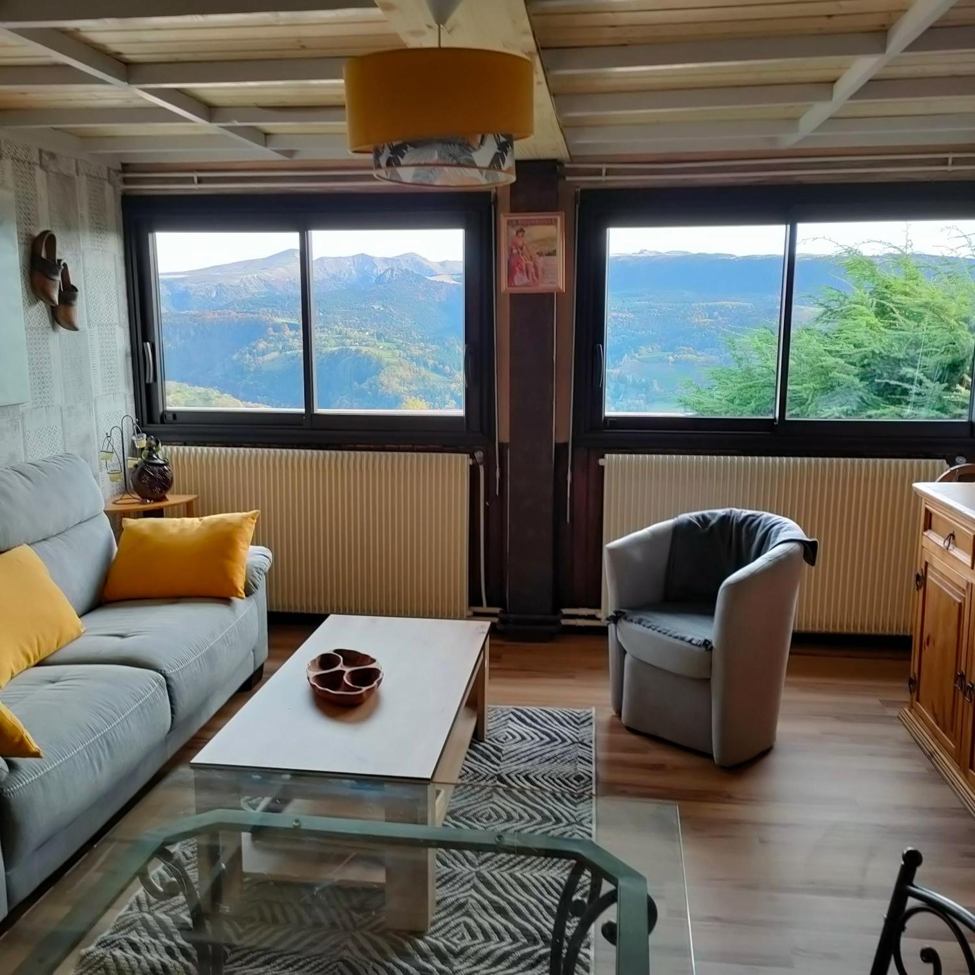 Grand Appartement Vue Magnifique Murat-le-Quaire Eksteriør billede